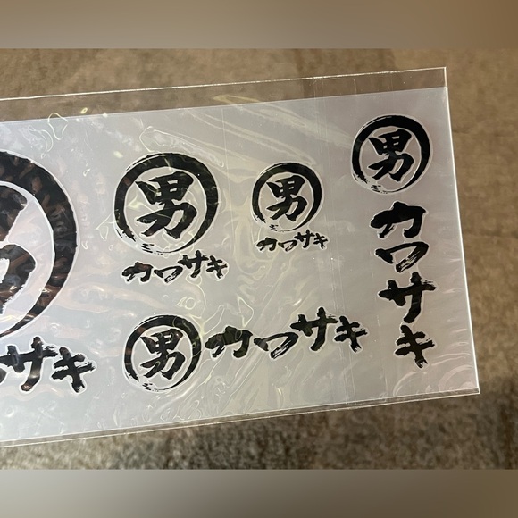 Kawasaki Vinyl Sticker Decal Sheet Motorcycles ATV SxS Jet Ski Japanese Ninja - Picture 4 of 4